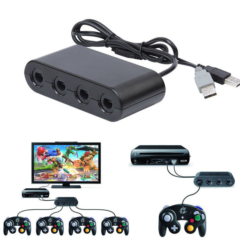 Port Controller Adapter For Gamecube NGC Nintendo Wii U Switch