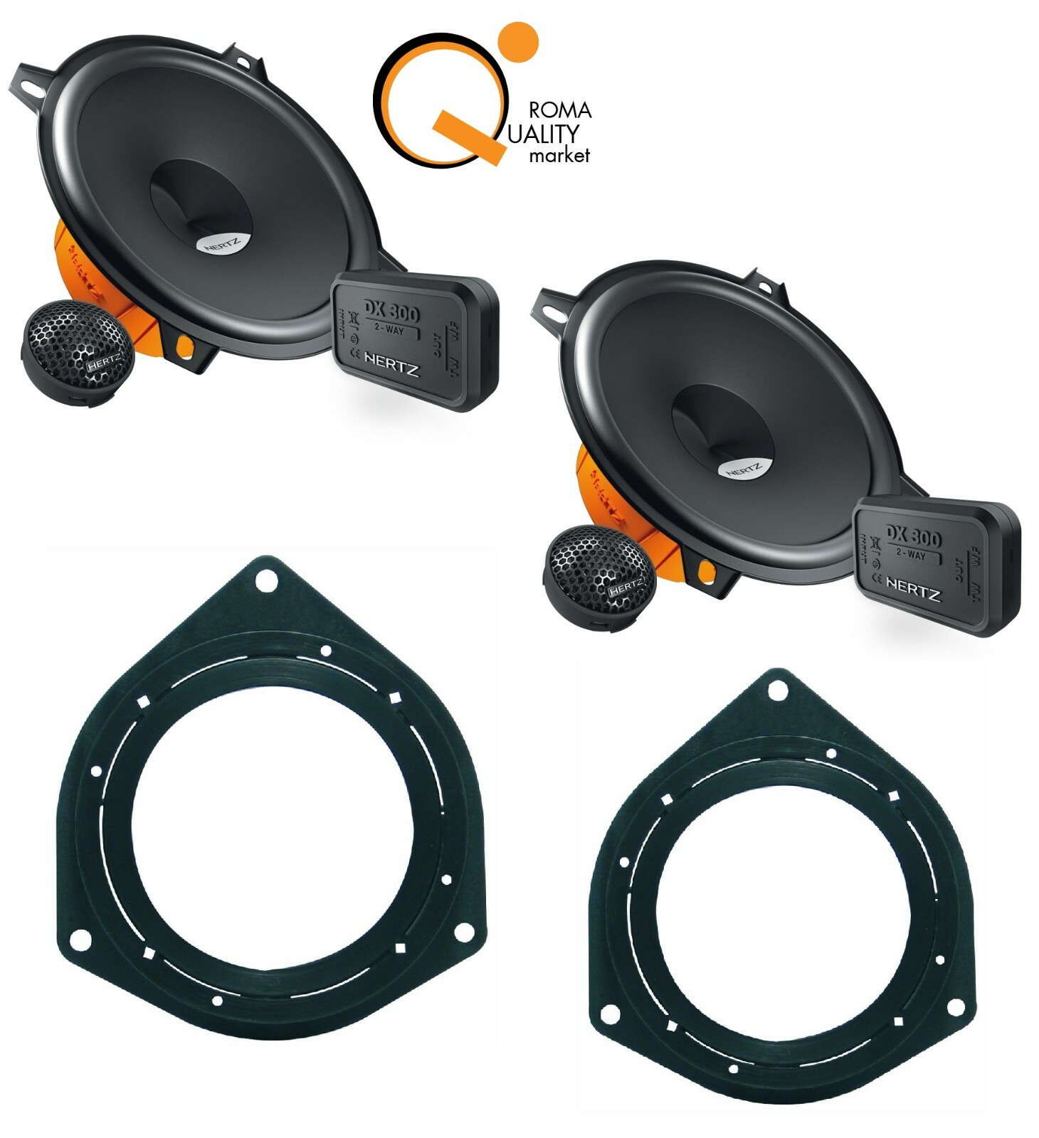 Sistema Altoparlanti Hertz DSK 130.3 Dieci | Fit Nemo Front Door 13cm