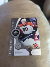 2005-06 SP Game Used Edition Authentic Rookies /999 Wade Skolney #165 Rookie RC