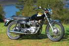 1974 Triumph Trident 750 blk Motorcycle | 24x36 inch Poster | vintage classic