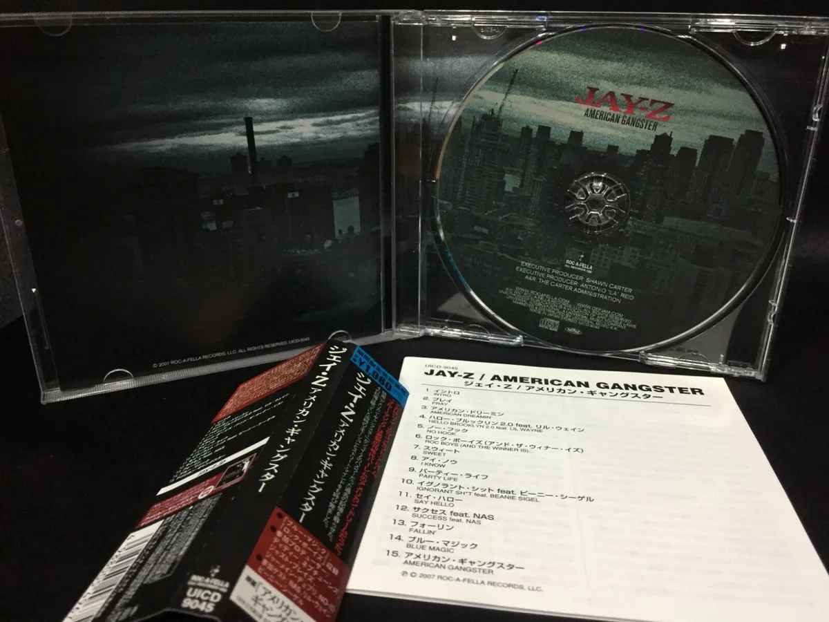 Jay-Z American Gangster Made in Japan OBI CD (Roc-A-Fella 2007)