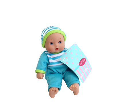 Madame Alexander Little Cuties Blue Doll 8 inch Stripe Hat NEW
