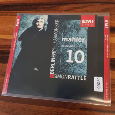 SIMON RATTLE: Mahler - Symphony 10    > EX/VG+(CD)