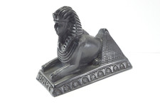 &Auml;gypten - Sphinx mit Pyramide, Schwarz, Luxor / Westbank Handarbeit, Neu
