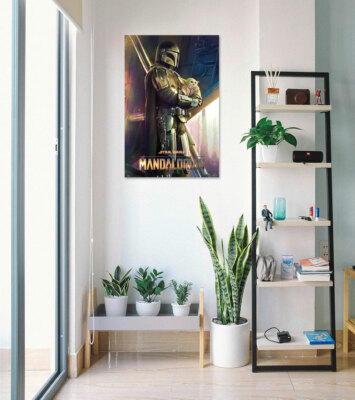 Star Wars The Mandalorian - Nightfall Unisex Poster multicolore carta : Pyramid International