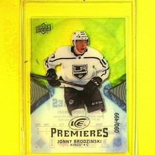 JONNY BRODZINSKI  2017-18  ROOKIE ICE PREMIERES 090/499  #120   LA Kings