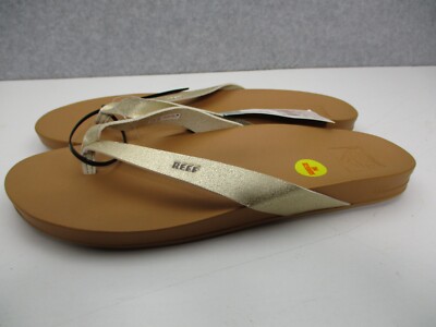 Reef Sassy Sista Flip Flops Reef Womens Cushion Court Faux Leather