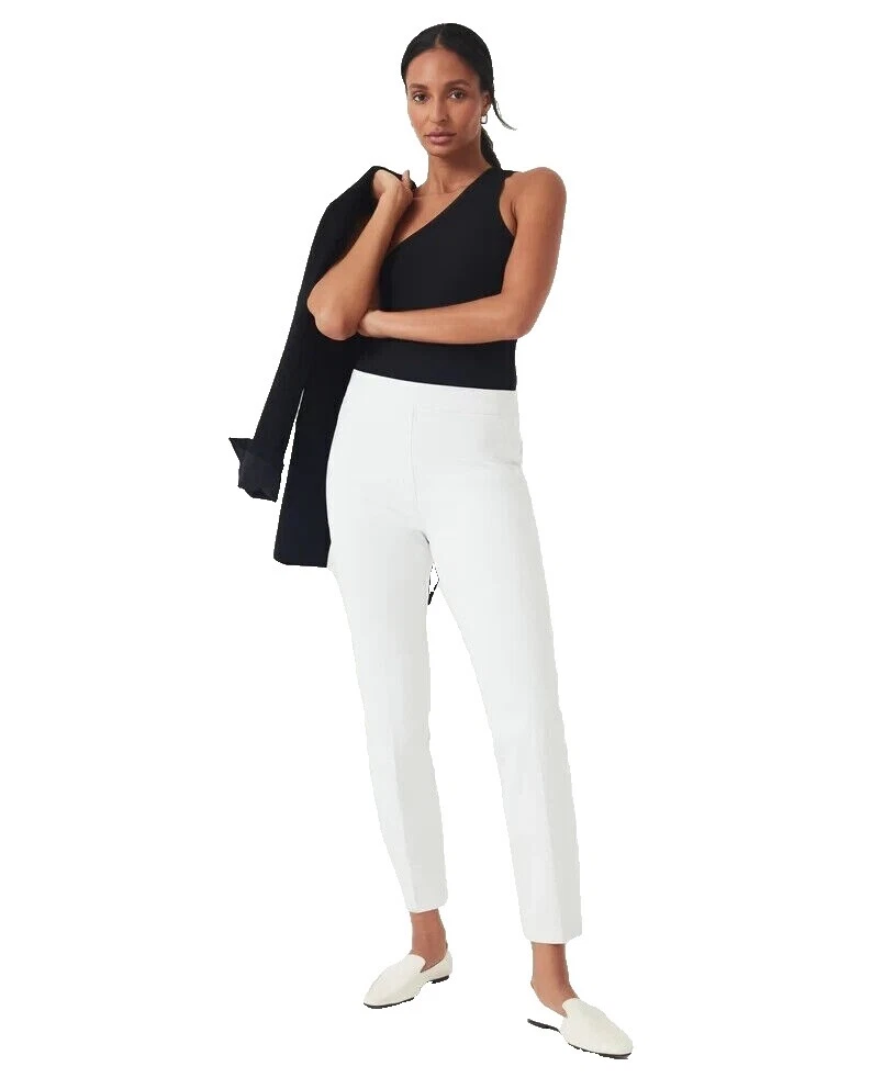 Size L White Tall Pants for Women