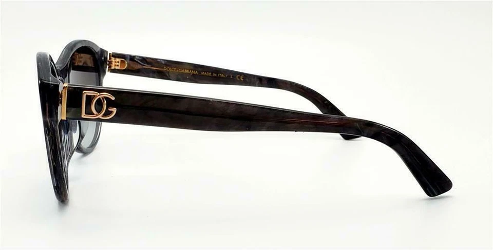 NUEVAS GAFAS DE SOL DOLCE & GABBANA DG4376-F 3251/8G AUTÉNTICAS GRADO HABANA 52-20 Foto 4 de 4