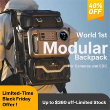 COALAX Outdoor Camping Power Drone Camera Lighting Professional PortableBackpack