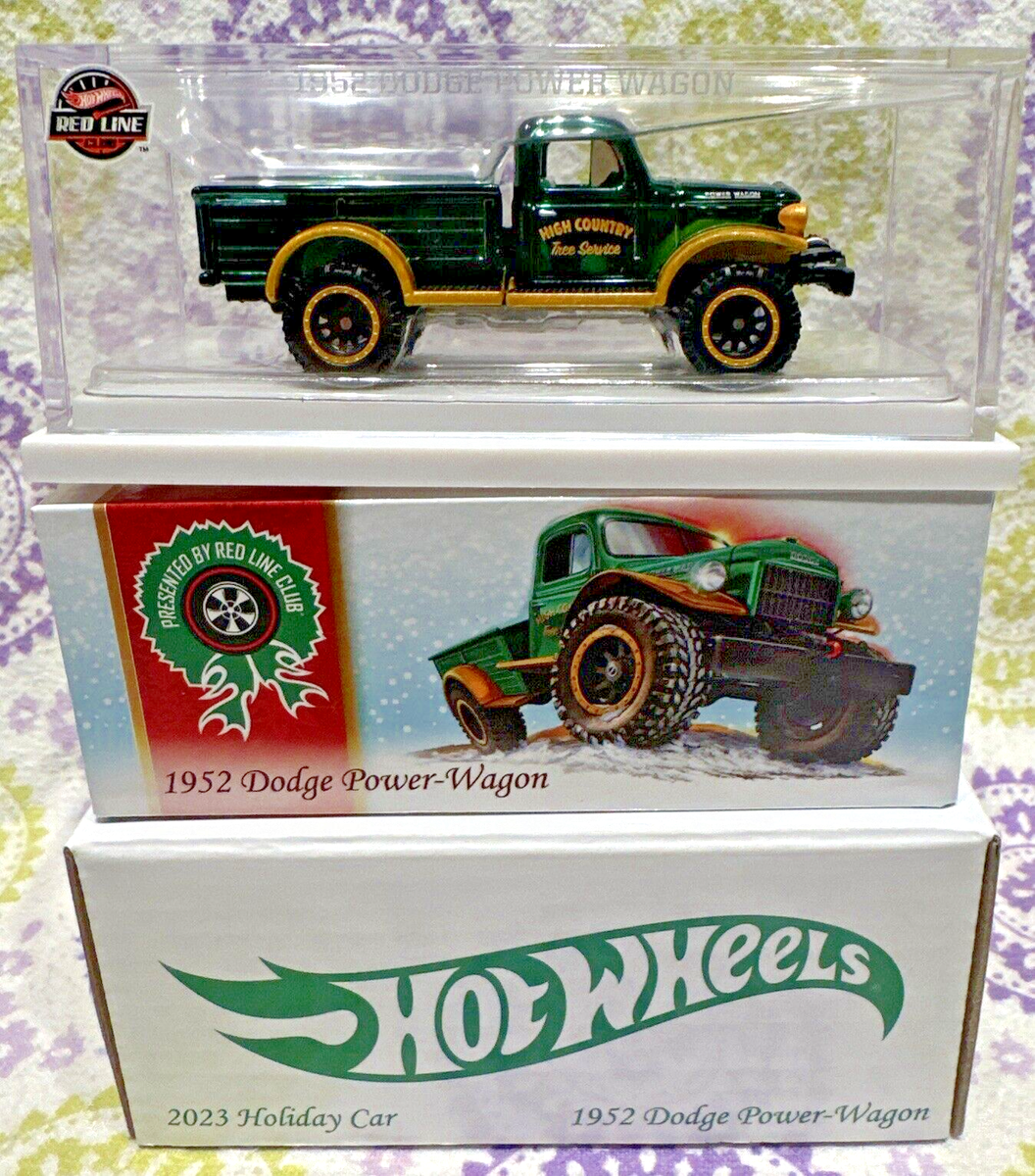 2023 Hot Wheels RLC Holiday Car 1952 Dodge Power-Wagon