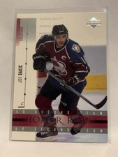 #44 Joe Sakic Honor Roll Colorado Avalanche 2001-02 Upper Deck Hockey Card  NHL