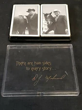 Vtg Playing Cards Redislip Brown & Bigelow There are 2 Side to Every Story Horse