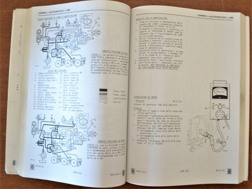 AUSTIN ALLEGRO, Manuale per le riparazioni in  Italiano 1976 - Immagine 3 di 4
