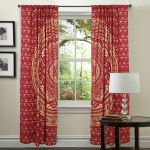 Red Gold Color Wall Hanging Top Quality Door Window ...