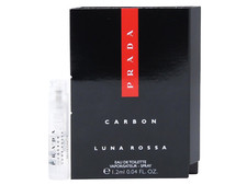 PRADA LUNA ROSSA CARBON EDT 1.2ml .04fl oz x 1 COLOGNE SPRAY SAMPLE VIAL