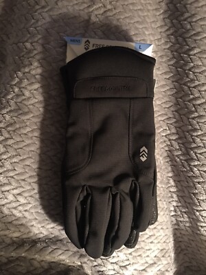 Free Country Men s Softshell Gloves / Outdoor Touchscreen Compatible / Size L