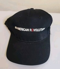 Chevy Chevrolet An American Revolution Black Solid Adjustable Cap Hat Logo