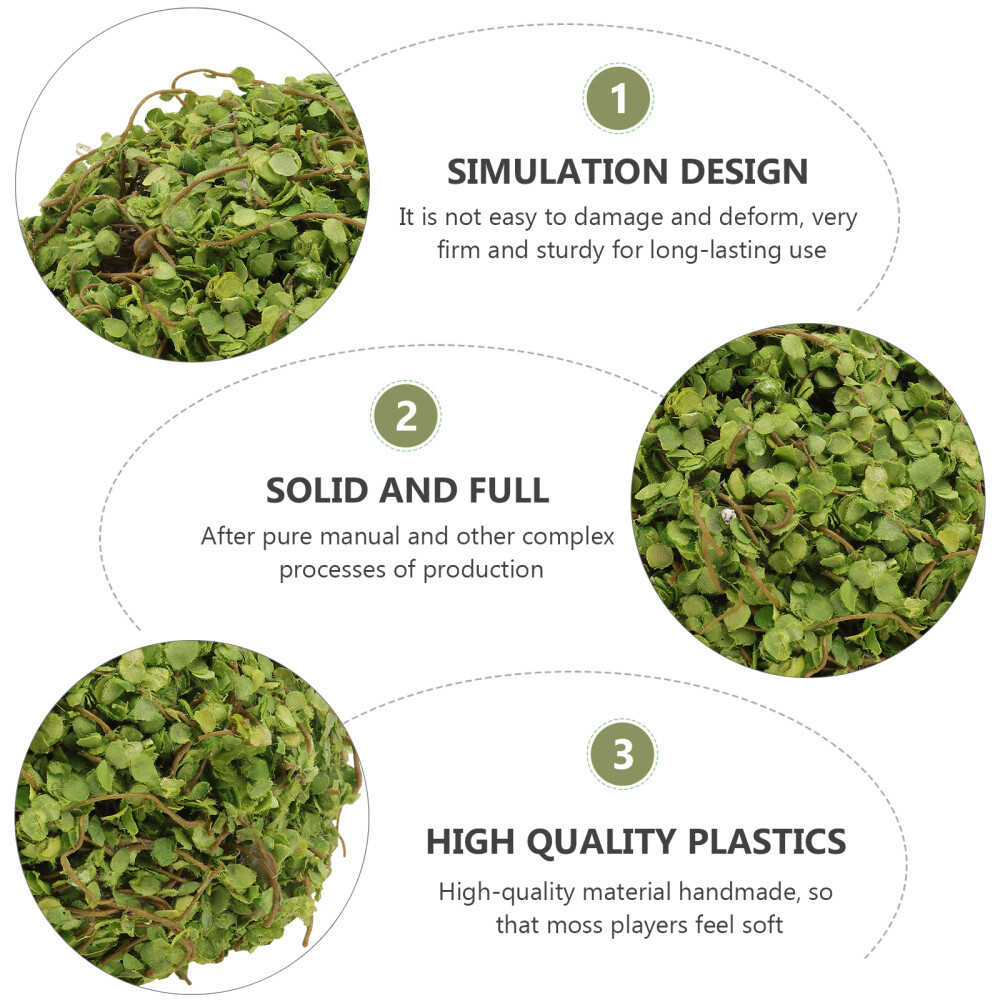 2 Pcs Flocked Cotton Simulated Moss Ball Large Hamster Cage eBay