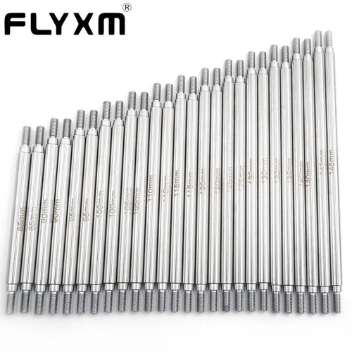 FLYXM Stainless Steel Links Universal 50mm-155mm For SCX10 & TRX4 RC 1/10 Model