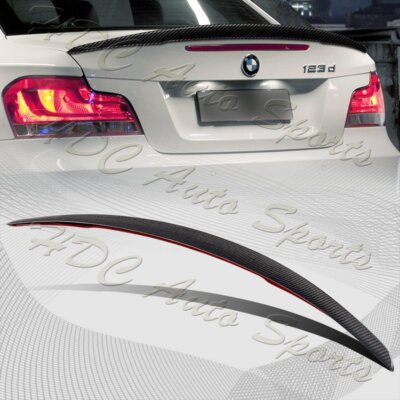 Auto Achterspoilers voor BMW 1 Series E82 116i 118i 120i 125i 128i 130i 135i Coupe 2007-2013, Boomstam Spoiler Wing Lip staart Wing Body Decoratie, Auto Modificatie Accessoires