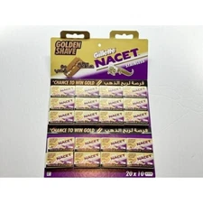 200 Double Edge Safety Razor Shaving Blades Gilette NACET Stainless Made Russia