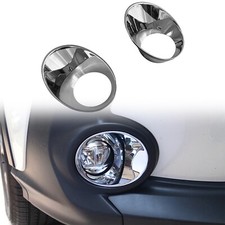 For Subaru Crosstrek 2024-2026 Exterior Front Fog Light Decor Cover Trim 2pcs For Subaru Crosstrek 2024-2026 Exterior Front Fog Light Decor Cover Trim 2pcs