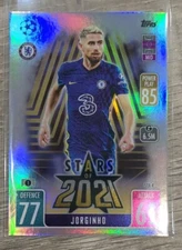 2021-22 Topps Match Attax Jorginho Stars of 2021 Chelsea  #STA 4
