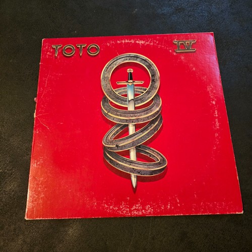 Toto IV 1982 LP Vinyl Original PC 37728 Rosanna Africa Steve Lukather