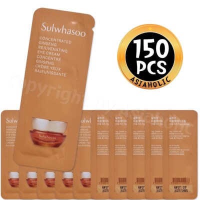 Sulwhasoo Concentrated Ginseng Rejuvenating Eye Cream 1ml (10pcs ~ 150pcs) New