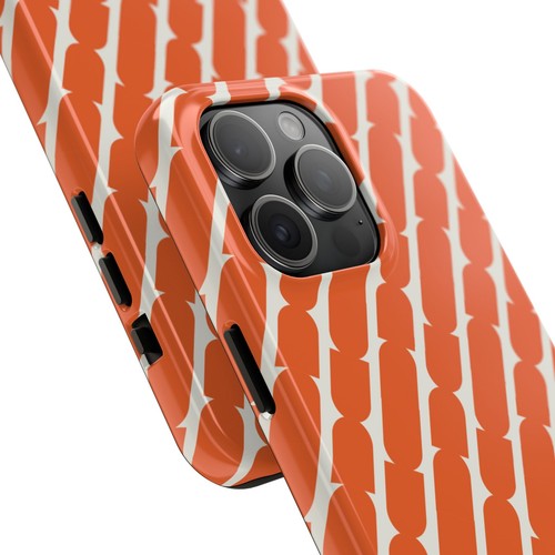 Geometric Tough Phone Case, Trendy Patterned Protective Cover, Stylish Gift Idea - Picture 29 of 108