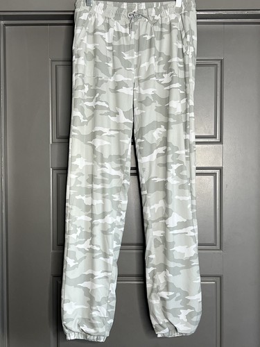 ATHLETA GIRLS Joggers Kids Size 16 / XXL Pants Grey Camo Camouflage Athleisure - Picture 17 of 17