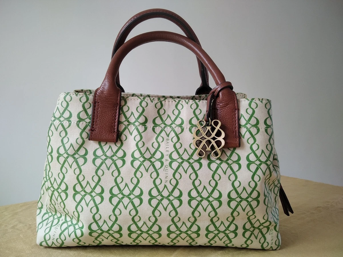 Coated Canvas Tote Bag, Handbags