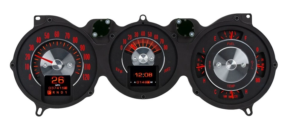 Dakota Digital 1964 - 65 Chevelle El Camino Retrotech 规格系统 RTX-64C-CVL-X — 第 4/4 张图片