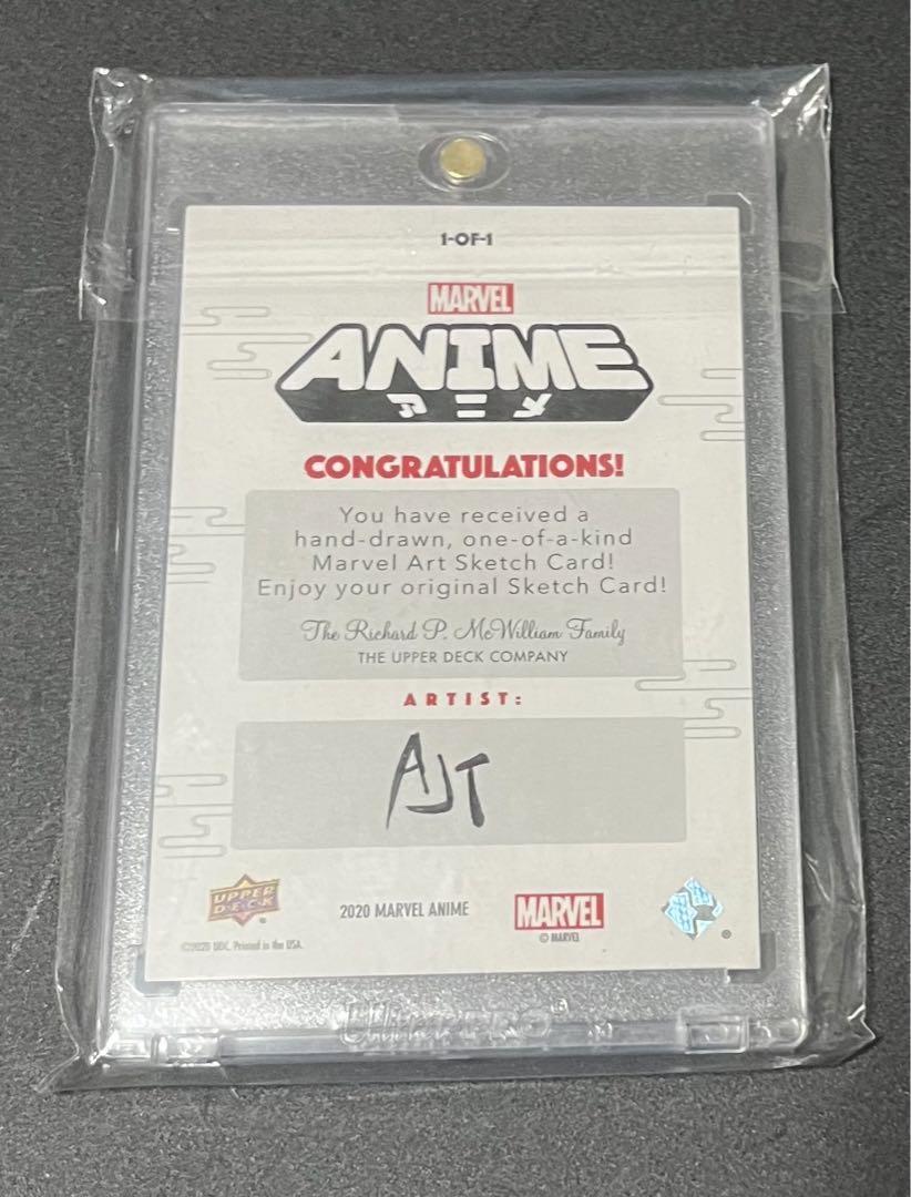 その他 UPPERDECK MARVEL ANIME anthony tan UPPERDECK MARVEL ANIME anthony tan