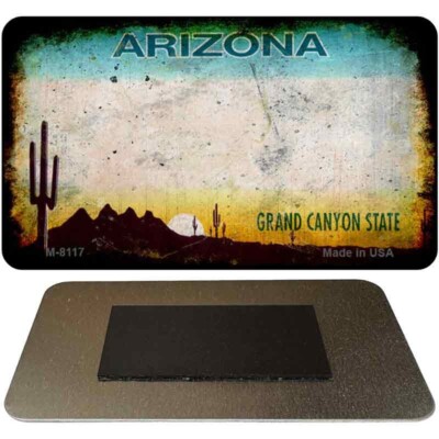 Arizona Rusty Blank Magnet Fridge Refrigerator Home Kitchen Decoration