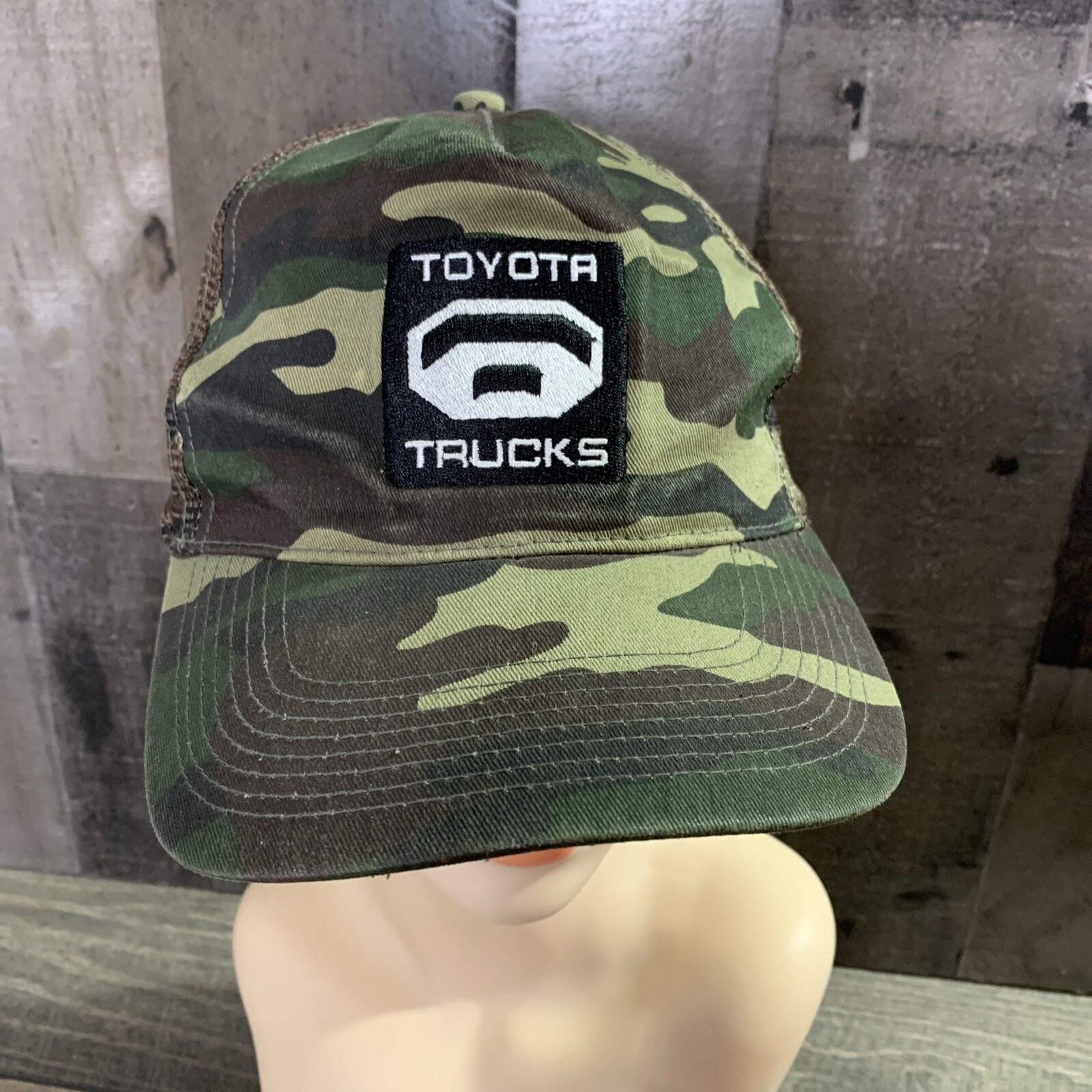 Toyota Trucks Tundra Trucker Hat Ball Cap Camouflage … Gem