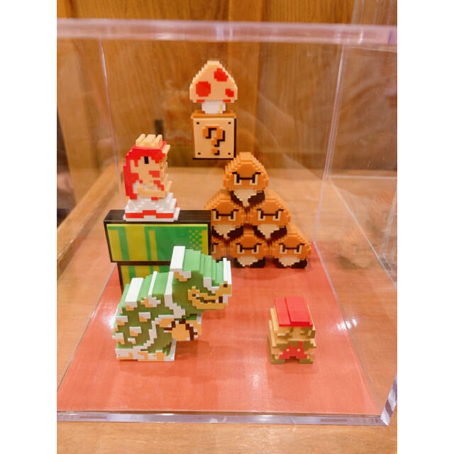 SUPER NINTENDO WORLD USJ Mario Stack Game Tsumi Pixel Figure