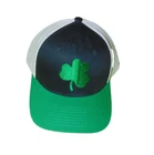 Irish Shamrock Trucker Hat Cap One Size Men Captivaing New