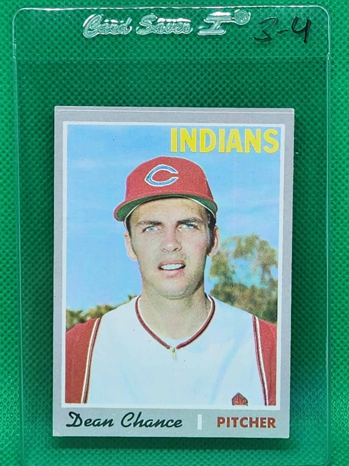 Dean Chance trading card