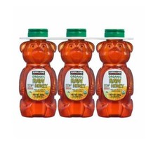 Kirkland Signature Organic Raw Honey 24 oz ea 3-count