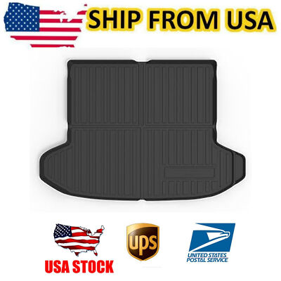 Unique Bargains Rear Cargo Liner Rear Trunk Mat For Hyundai Santa Fe 2019-2020 Anti-Slip Trunk