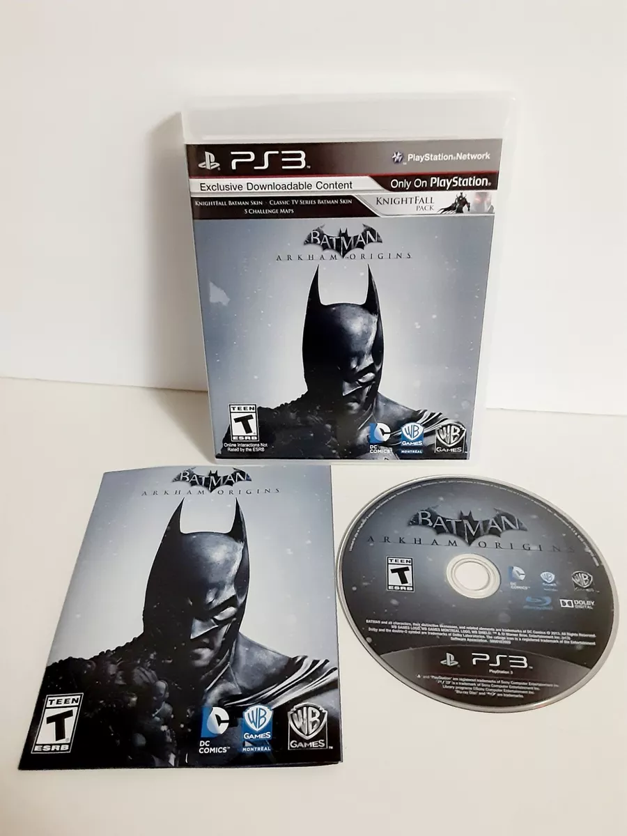 Batman Arkham Origins Ps3 Midia Digital