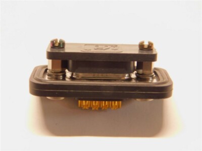 Positronics WD9P2C5AT7SU 9P Inside Panel Mount Interfacial Seal D-Sub Connector