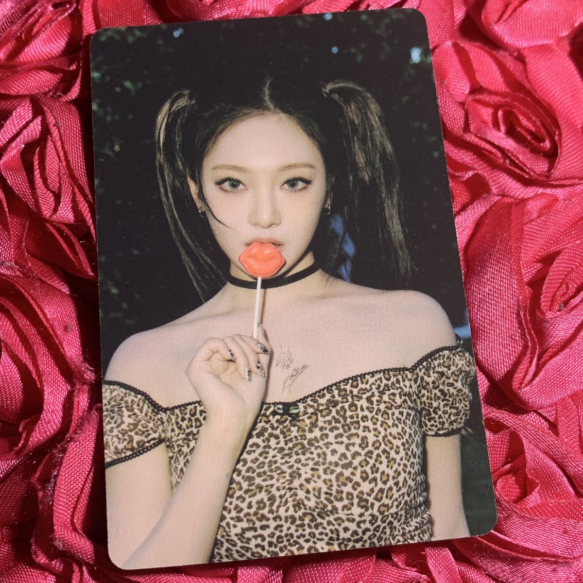 NingNing AESPA SPICY Edition Kpop Girl Photo Card Lollipop | eBay