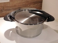 1x Fissler Kochtopf Topf Intensa Edelstahl mit Deckel  16 cm Induktion