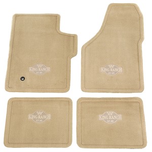 New Oem 2008 2010 Ford Super Duty King Ranch Carpet Carpeted Camel Floor Mats Ebay