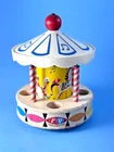 Vtg Fisher Price Little People Musical Merry Go Round from #932 Amusement Park