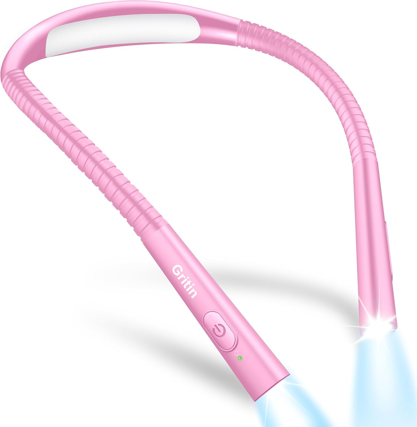 Book Light Rechargeable Neck Reading - 4-Color 5-Brightness Bendable