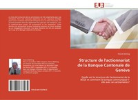 Patrick BöHling | Structure De L'actionnariat De La Banque Cantonale De GenèVe